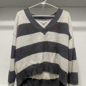 American Eagle Striped Sweater